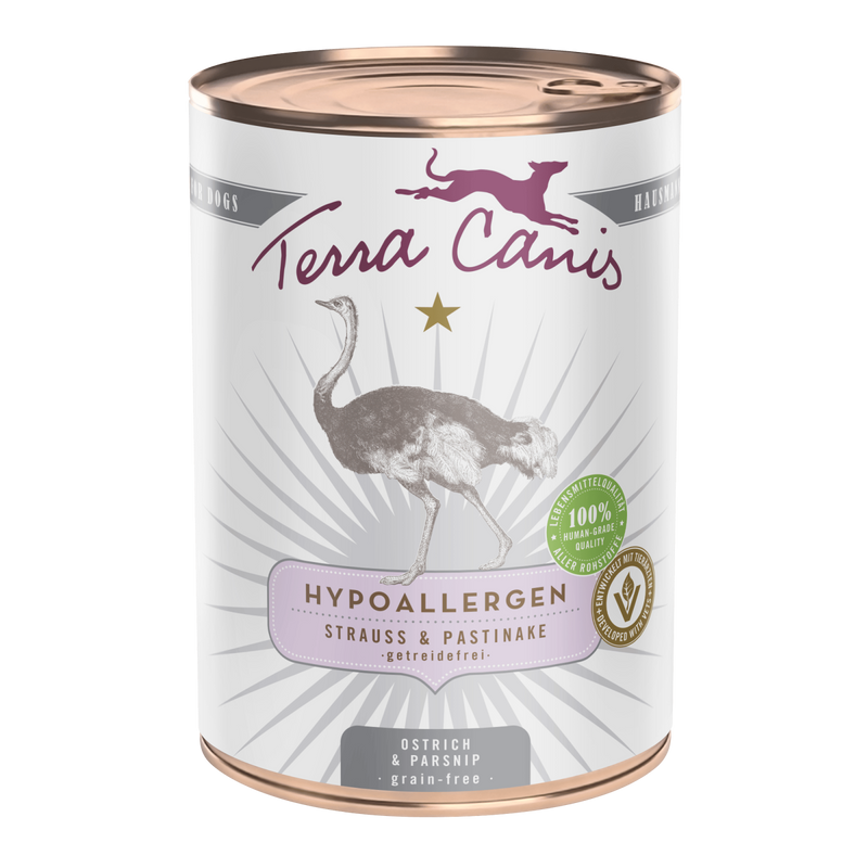 Hrana umeda caini Terra Canis 140045, 400g, hipoalergenica, strut, pastarnac image 0