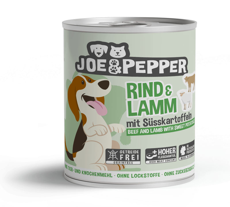 Hrana umeda caini Joe & Pepper 10043-9236, vita miel, 800g, fara aditivi image 0