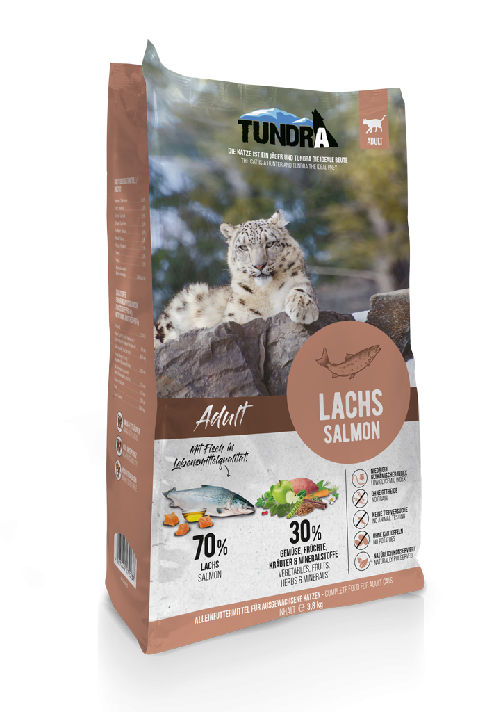 Hrana uscata pisici TUNDRA Cat Salmon 96693, 70% peste, 40% proteina, 3.8kg image 0