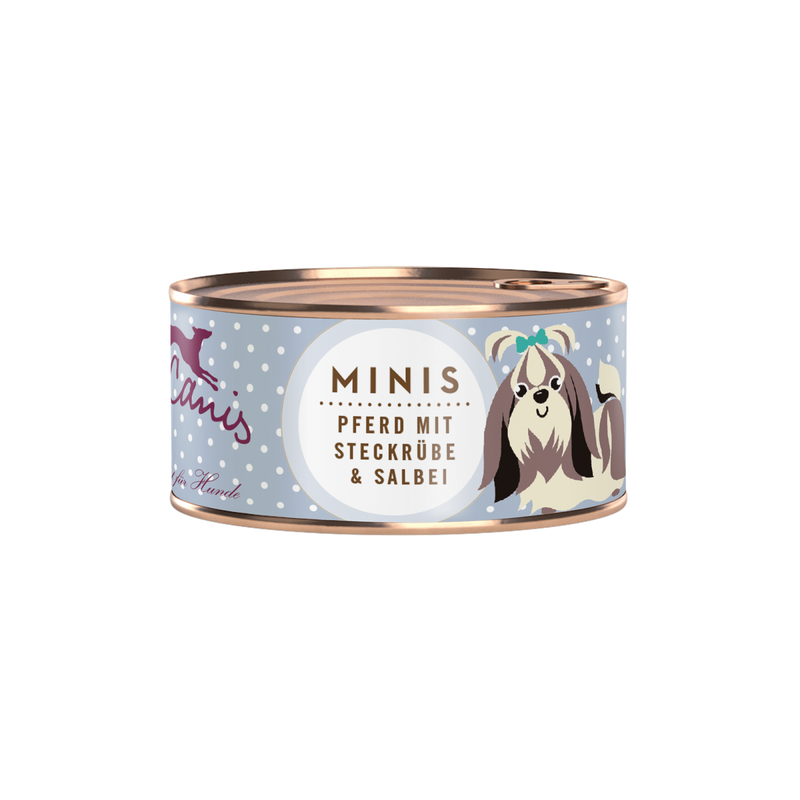 Hrana umeda caini Terra Canis Mini Horse 100g, 60% carne cal, ingrediente naturale, adulti image 0