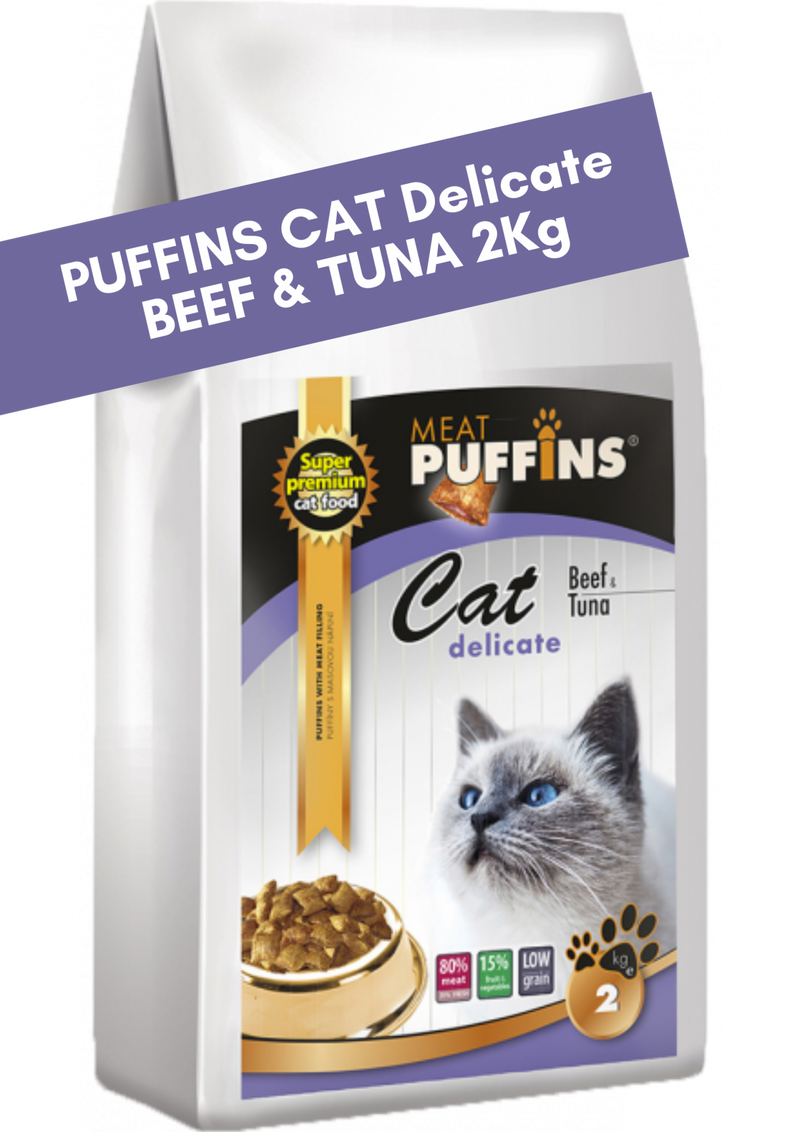 Hrana uscata pisici PUFFINS Naturals CAT Vita Ton, 2kg, adulti, premium image 0