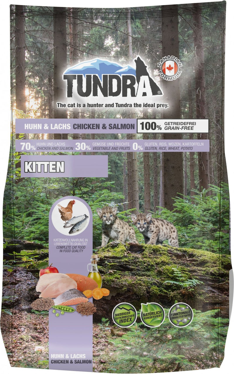 Hrana Pisici TUNDRA Cat Kitten 1.45kg, pui somon, 40% proteine, fara aditivi image 0