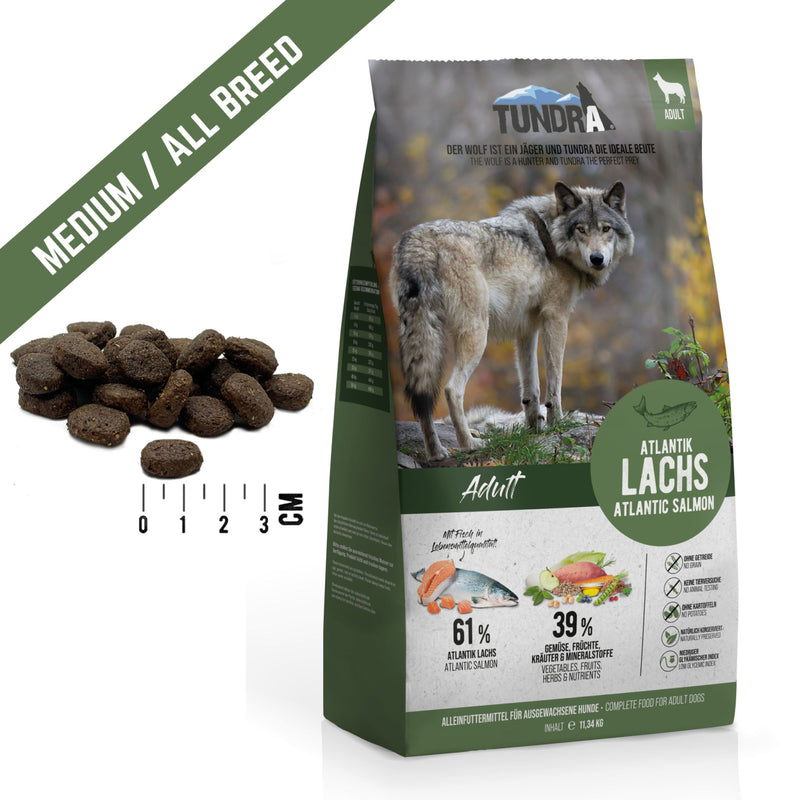 Hrana uscata caini TUNDRA Dog Somon 11.34kg, 33.5% proteina, 18% grasimi, ingrediente naturale image 0