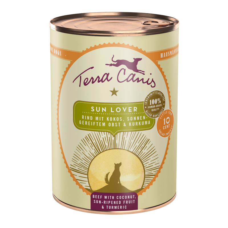 Hrana umeda caini Terra Canis 140005, inima vita 35%, plaman vita 11%, 400g, Naturala image 0