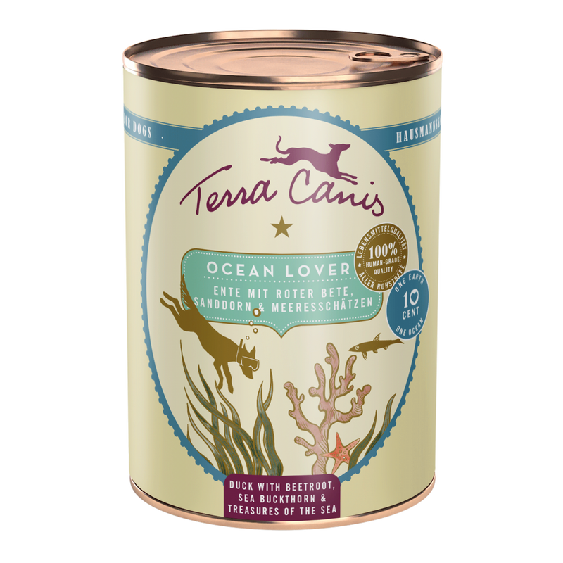 Hrana umeda caini Terra Canis, rata 50%, sfecla 7%, catina, 400g, toate rasele image 0