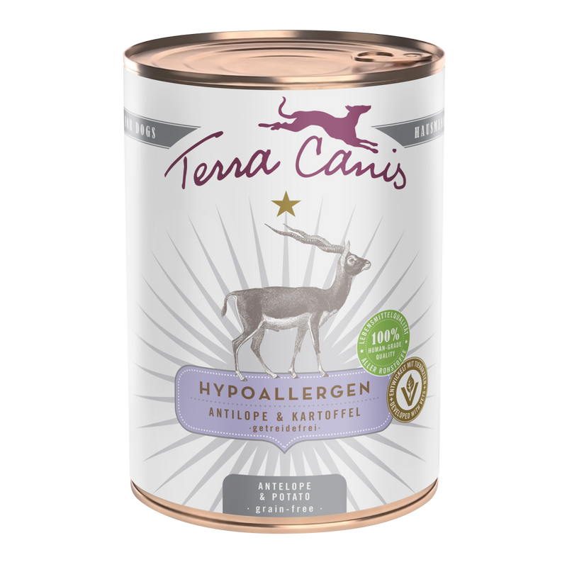Hrana umeda caini Terra Canis Antilopa 140046, 400g, fara cereale, hipoalergenica image 0