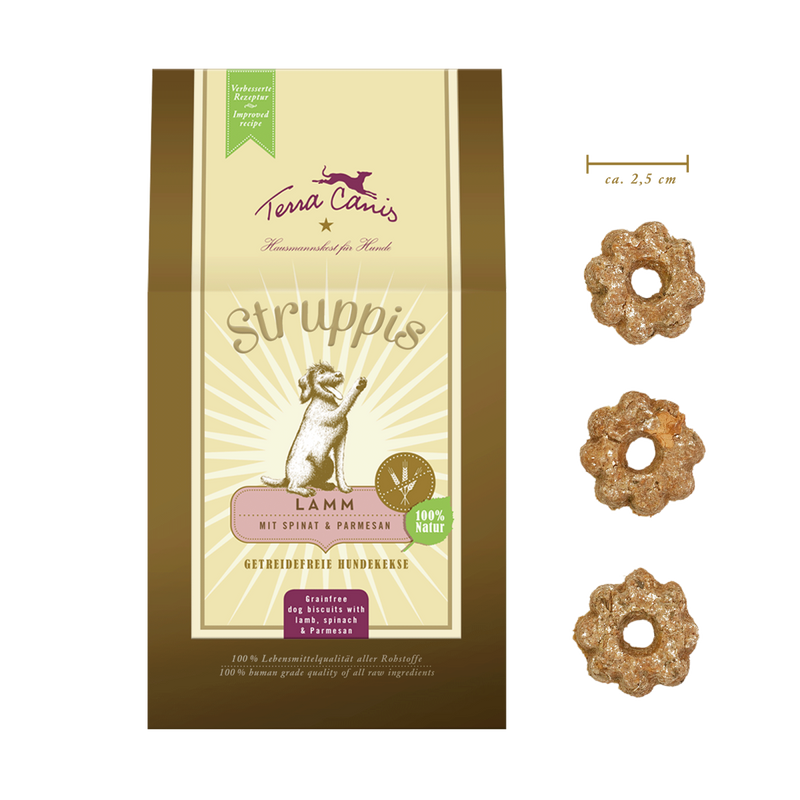 Hrana caini Terra Canis Struppis Lam 345013, 25% carne miel, ingrediente naturale, 375g image 0
