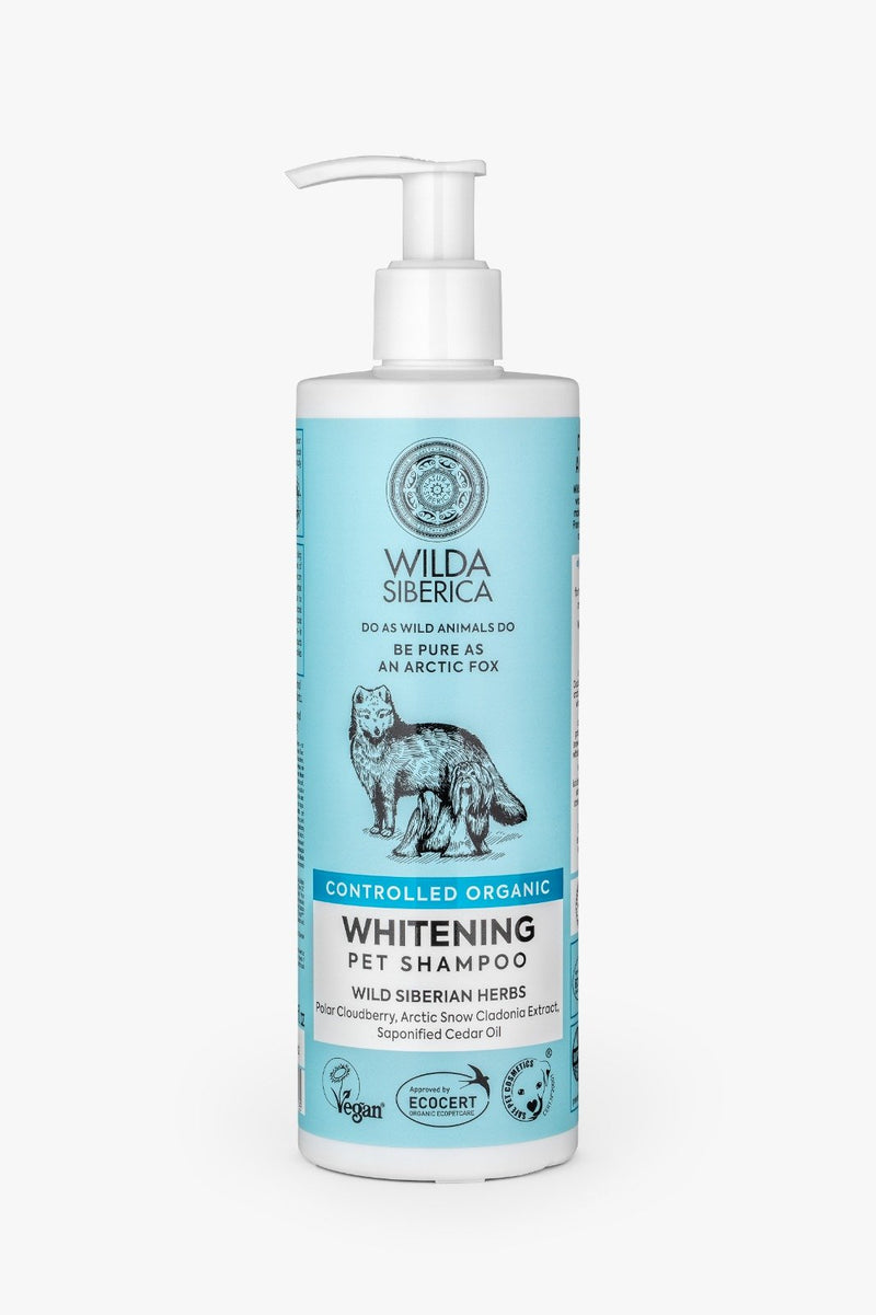 Sampon blana alba Wilda Siberica 400 ml, vegan, curatare delicata, ingrediente organice image 0
