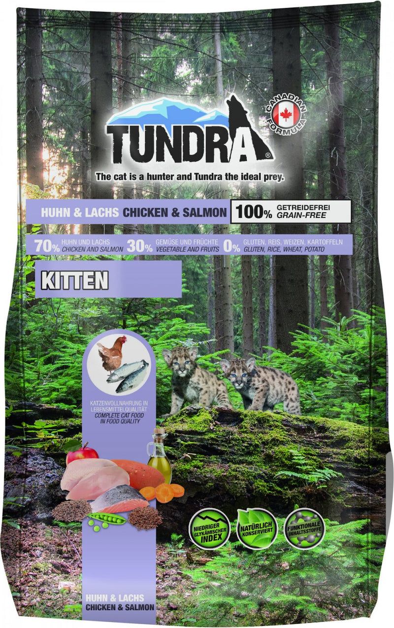 Hrana uscata pisici TUNDRA 17206, kitten, 63.5% carne pasare, 6.5% somon, 272g image 0