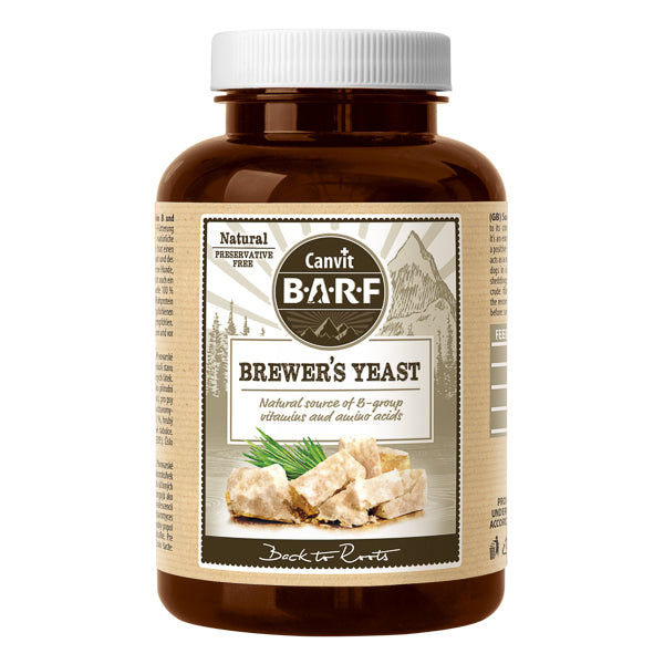 Supliment caini Canvit Brewers Yeast Barf, drojdie de bere, 180g, 43.71% proteine image 0