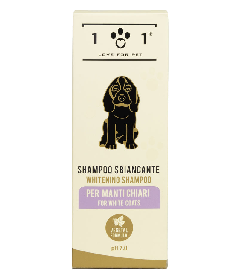 Sampoon caini LINEA 101 Sbiancante 250ml, blana alba, formula naturala, fara coloranti image 0