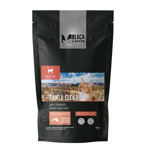 Black Canyon Cat Santa Elena Monoprotein Salmon 400g