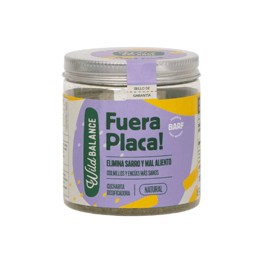 WILD BALANCE Bye Bye Plaque 100g -Supliment pentru eliminarea tartrului si a respiratiei urat mirositoare