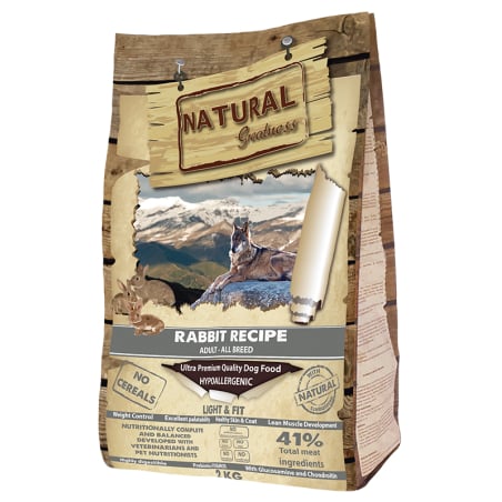Hrana caini Natural Greatness ASK79LR06, hipoalergenica, reteta iepure, fara cereale, 6 kg image 0