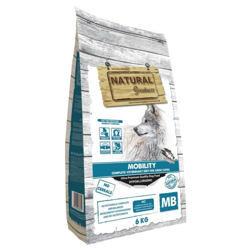 Hrana caini Natural Greatness Mobility 6kg, hipoalergenica, somon, fara cereale, articulatii image 0