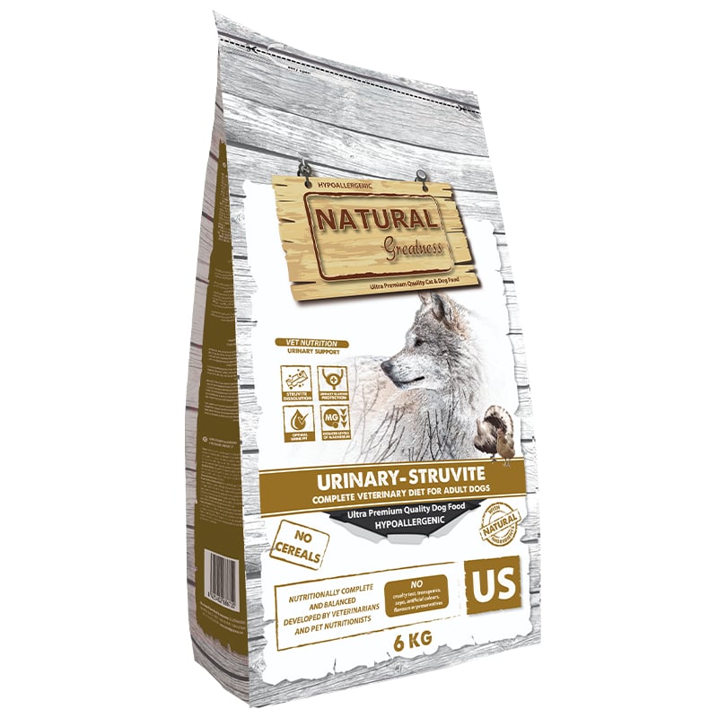 Hrana caini Natural Greatness Urinary Struvite, 6kg, hipoalergenica, fara cereale image 0