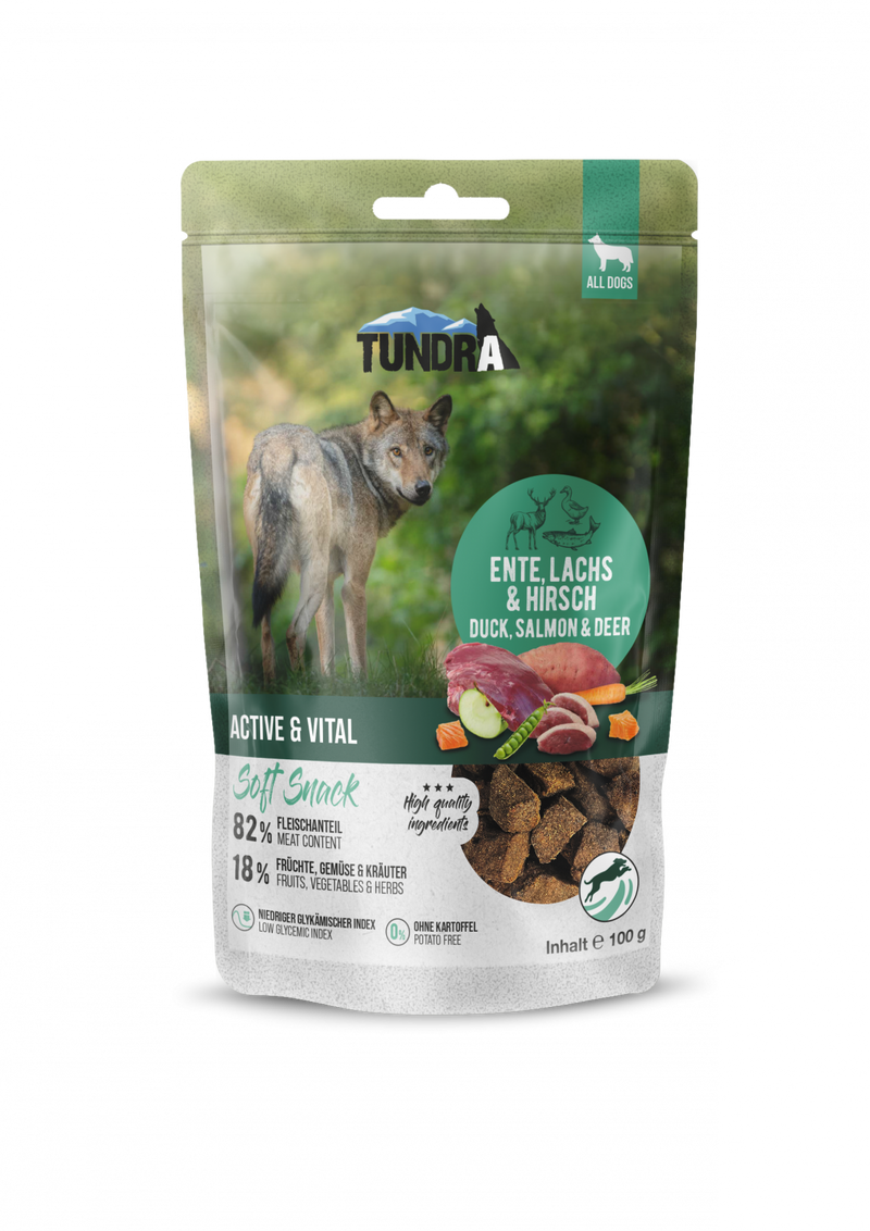 Recompense Caini TUNDRA Dog Snack Vital Duck 6314, 82.5% carne, Adult, Rata image 0