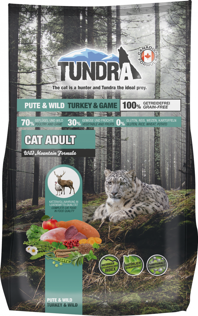 Hrana pisici TUNDRA Curcan Vanat 1.45kg, adulti, 39% proteina, 17% grasime image 0