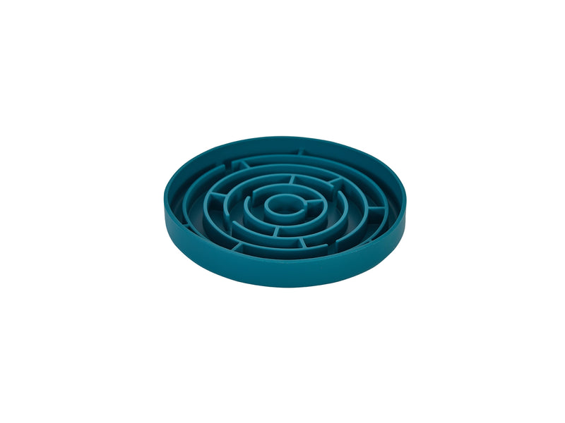 Freedog Bowl Soft Slow Food BLUE TEAL 22 x 22 x 3.5cm