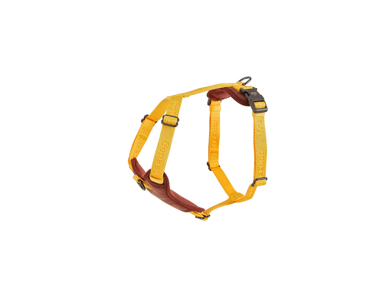 Freedog Linum Harness YELLOW SUNRISE M 20mm x Neck 34 50cm Chest 50 70cm