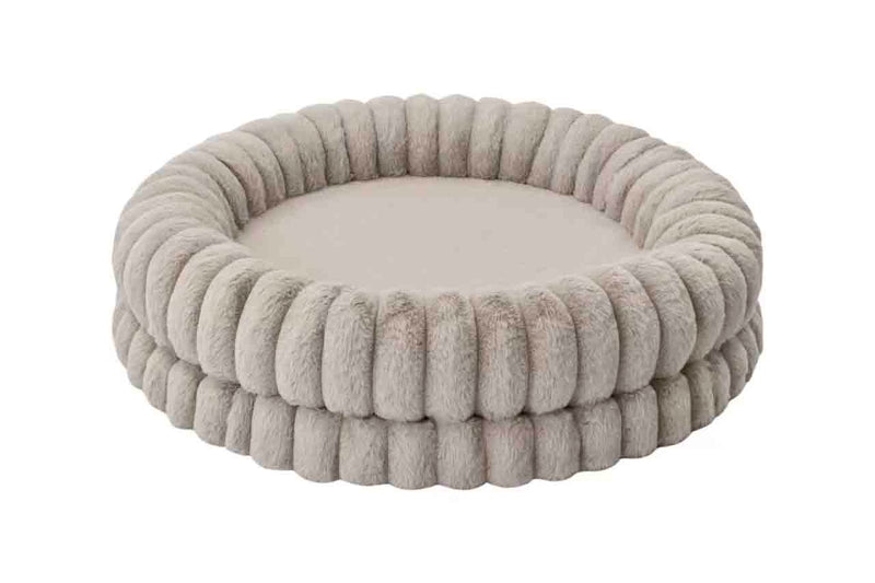 Freedog Muffin Bed BEIGE M 76 x 76 x 18cm