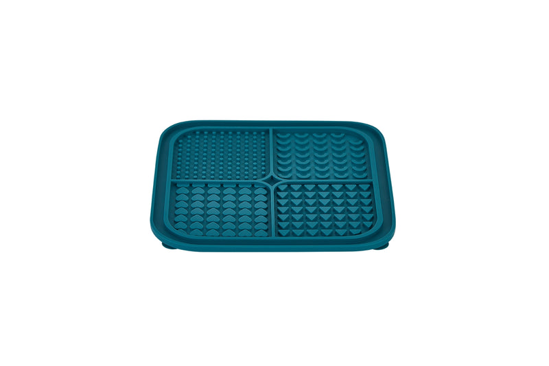 Freedog Smooth Mat Multiplay BLUE TEAL 20 x 20 cm