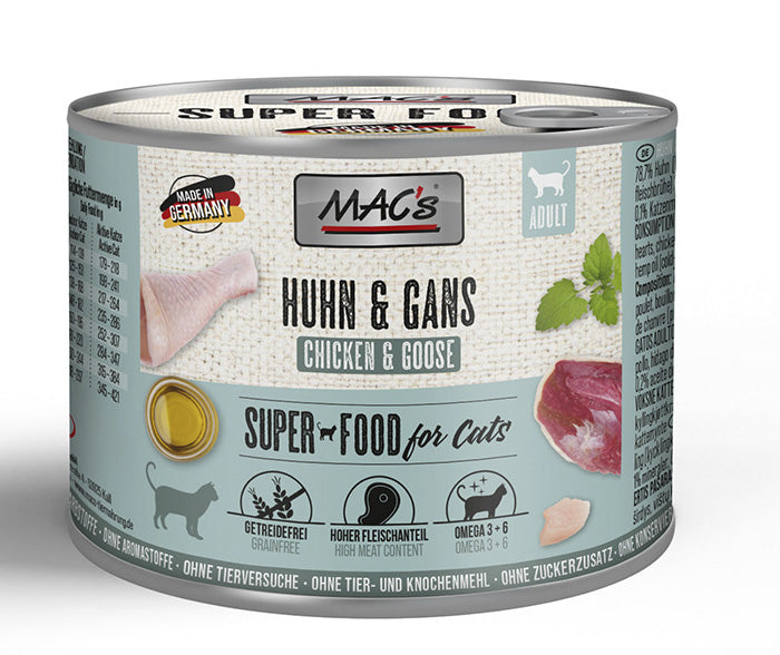 Macs Cat Chicken and Goose 200g