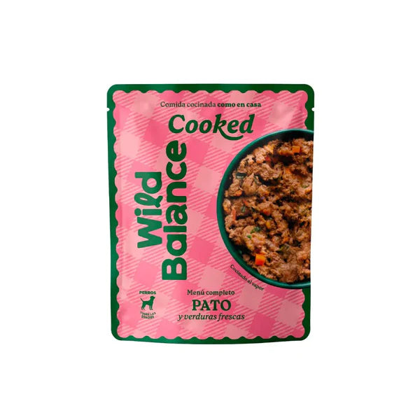 Wild Balance Dog Pouch Duck 400g - Cooked Food (Rata)