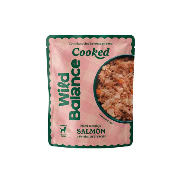 Wild Balance Dog Pouch Salmon 400g - Cooked Food (Somon)