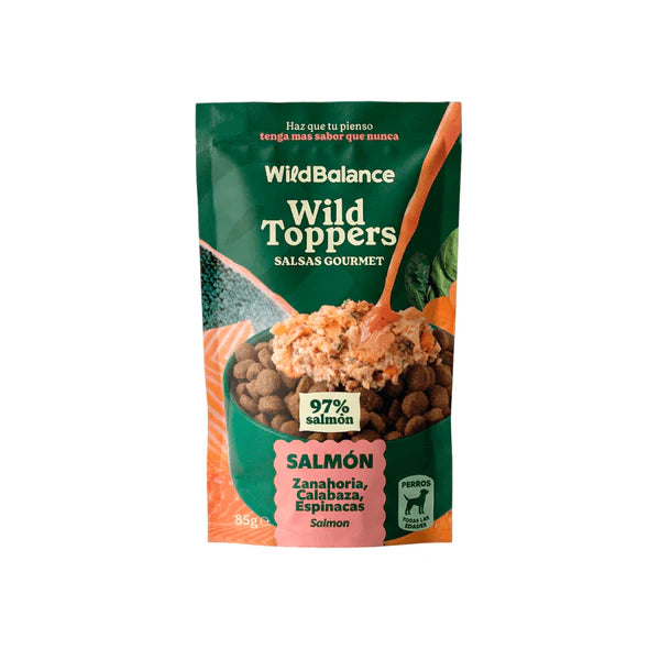 Wild Balance Dog Toppers Salmon and Vegetables 85g - Salsas Gourmet (Somon si Legume)
