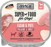 Hrana umeda caini MAC's Fazan Curcan, 85.1% curcan, 13.9% fazan, 150g, premium