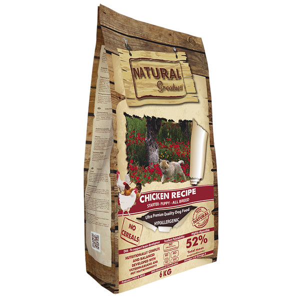 Hrana caini Natural Greatness C361, catei, pui, 6kg, hipoalergenica, fara cereale image 0
