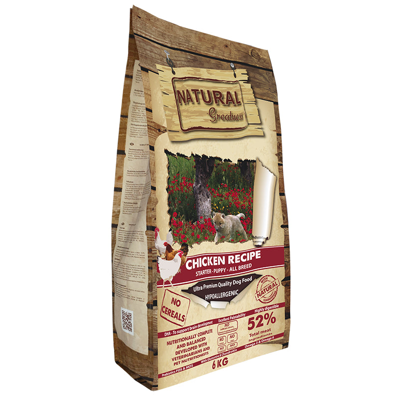 Hrana caini Natural Greatness C361, catei, pui, 6kg, hipoalergenica, fara cereale image 0