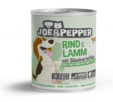 Hrana umeda caini Joe &amp; Pepper 10043-9236, vita miel, 800g, fara aditivi image 0