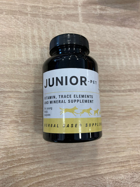 Supliment nutritional Quebeck Junior-Pet, 90 tablete, imunostimulator, vitamine, catei in crestere image 0