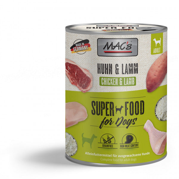 Hrana umeda caini MAC's Dog 901, pui miel, 800g, proteina 10.7%, grasimi 6.1% image 0