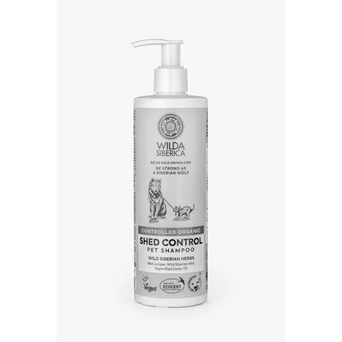 Sampon antinaparlire Wilda Siberica 36202, organic, 400ml, fara sulfati, ienupar menta image 0