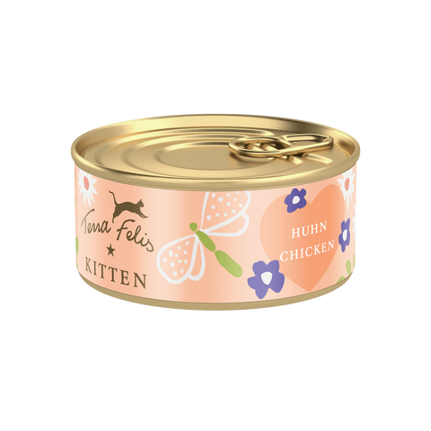 Hrana umeda pisici Terra Canis Kitten Mono Chicken 200070, pui, 70g, pisici in crestere image 0