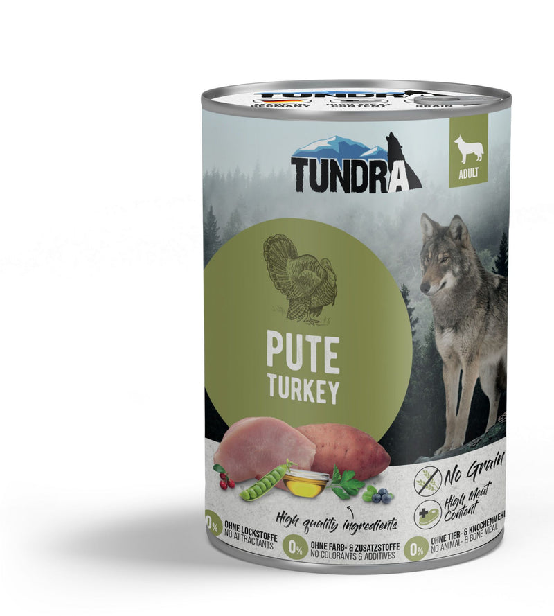 Hrana umeda caini TUNDRA Dog Turkey, curcan, 400g, adulti, toate rasele image 0