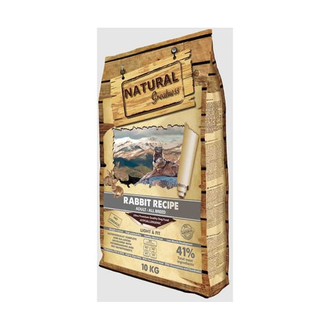 Hrana caini Natural Greatness ASK79LR10, iepure, hipoalergenica, fara cereale, 10 kg image 0