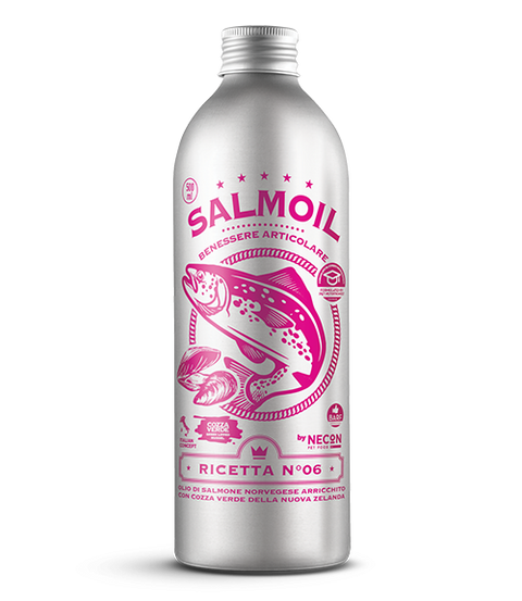 Supliment articular caini pisici NECONPETFOOD Salmoil 6, ulei somon, 50 ml, antiinflamator image 0