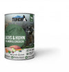 Hrana caini umeda TUNDRA Dog Somon Pui, 400g, 68.9% pui, 18% somon, adulti
