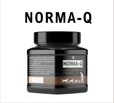 Pulbere probiotice Quebeck NORMA-Q, 250g, caini pisici, taninuri naturale, digestie image 0