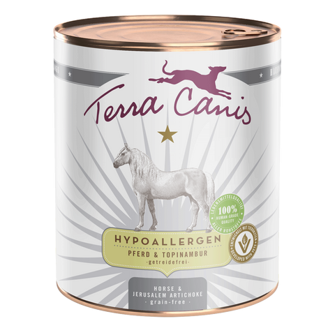 Hrana umeda caini Terra Canis 180043, cal si anghinare, hipoalergenica, 800g image 0