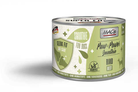 Hrana umeda caini MAC's Dog Paw Power Smoothie, 200g, vita, afine, cartofi dulci image 0