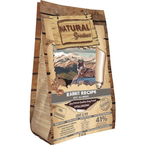 Hrana caini Natural Greatness uscata iepure, 2 kg, fara cereale