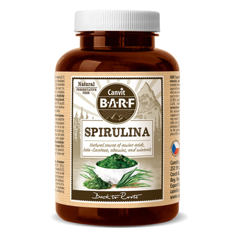 Supliment caini Canvit Spirulina BARF 36194, 90 gr, proteine complexe, vitamine B D E K image 0