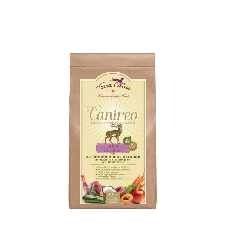 Hrana uscata caini Terra Canis Canireo 155310, vanat, 1kg, 29.9% proteine, 11.9% grasimi image 0