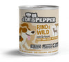 Hrana umeda caini Joe Pepper, carne vita si vanat, 800g, 74% vita, 21% vanat, 10.6% proteina
