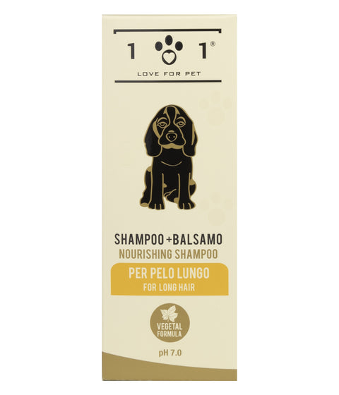 Sampon si Balsam Caini LINEA 101 97044, blana lunga, ulei masline, 250ml, ingrediente naturale image 0